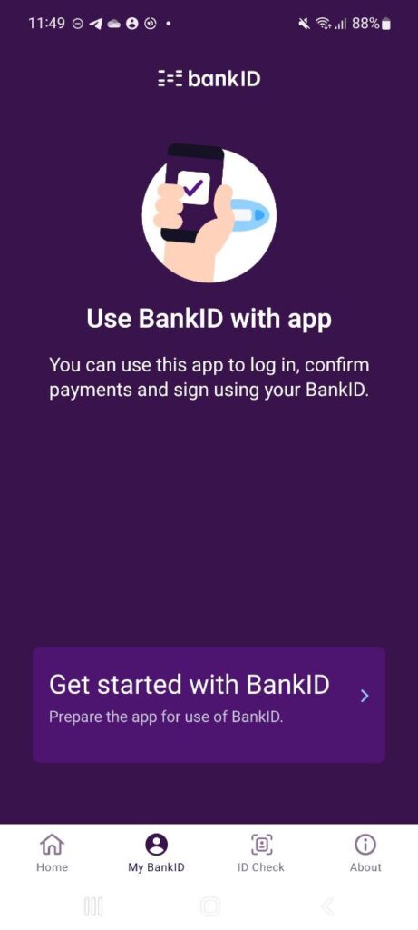 BankID Get Started
