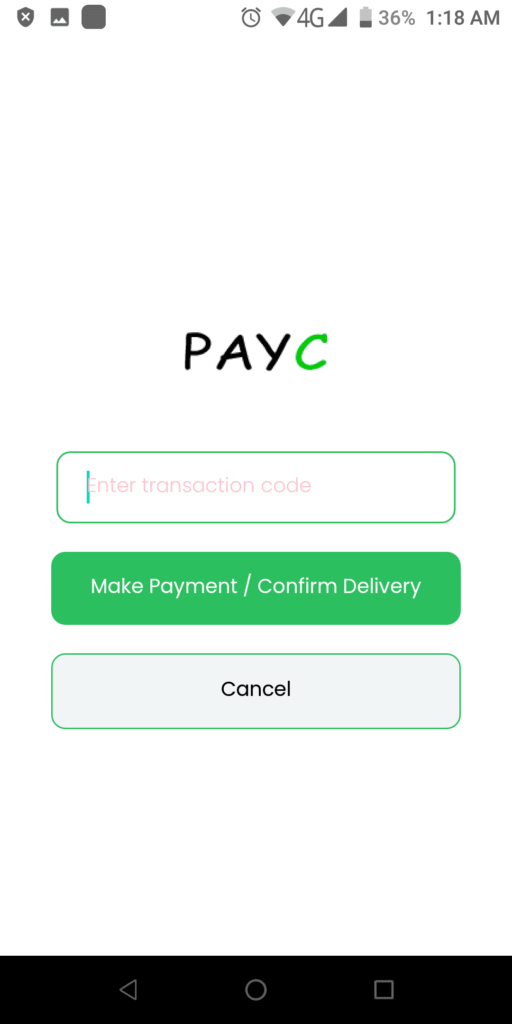PayConfidence Payment