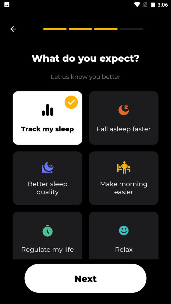  Sleep Tracker Goals
