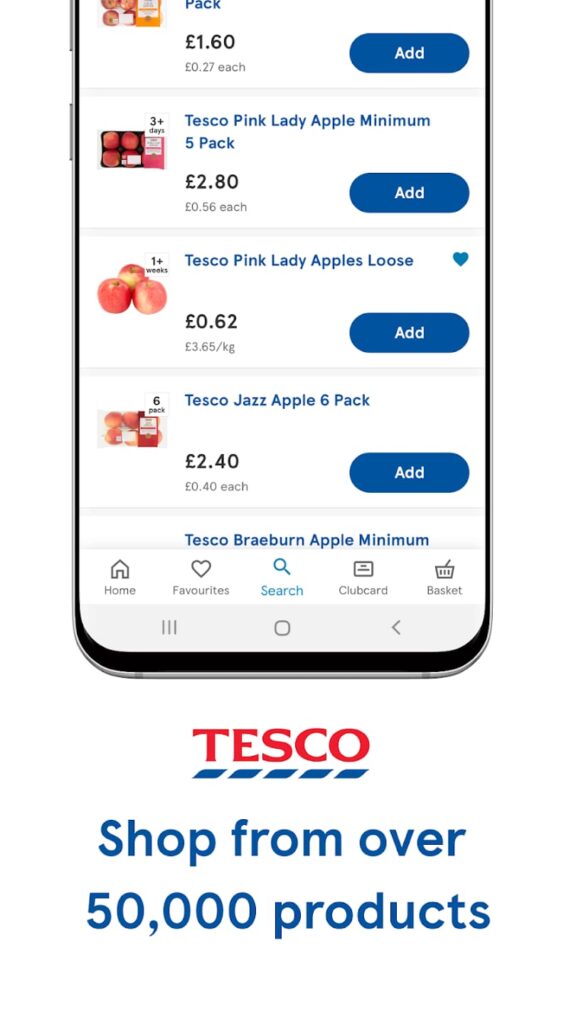 Tesco Grocery Products