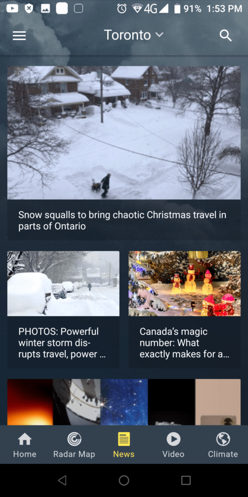 The Weather Network News