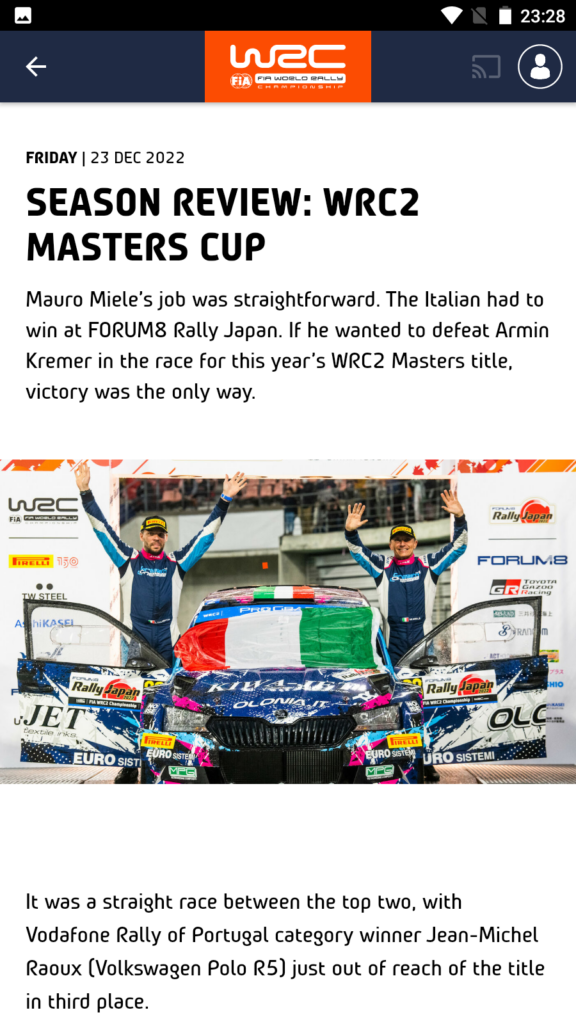 WRC Article