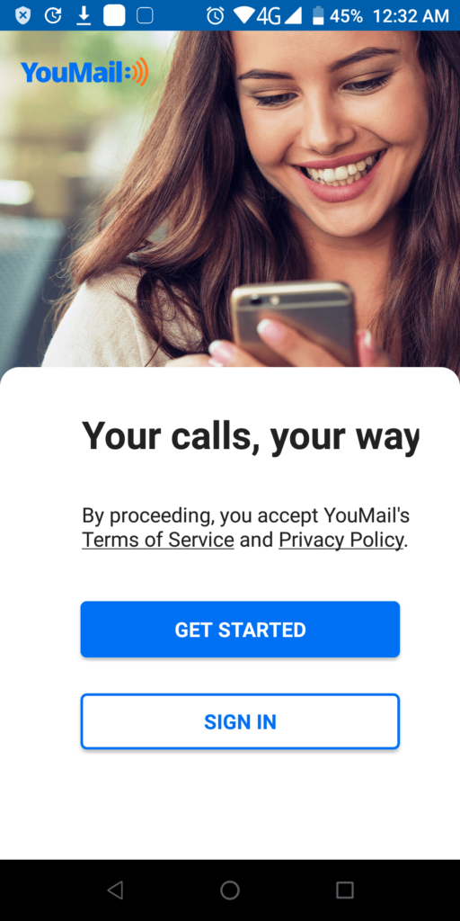 YouMail Get started