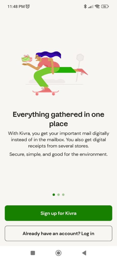 Kivra Sverige Sign up
