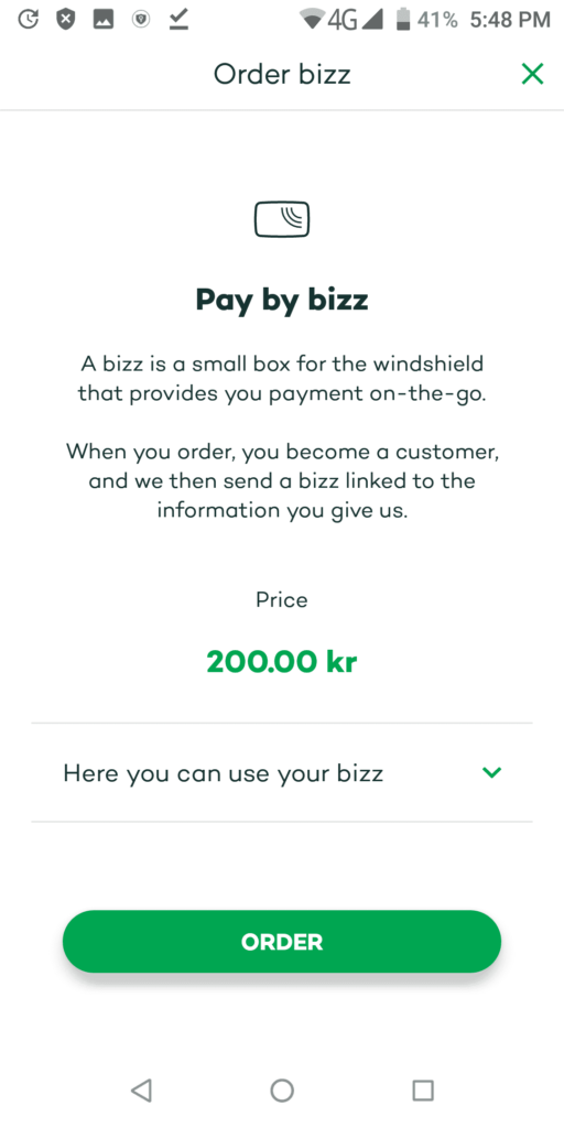 Brobizz Pay by bizz