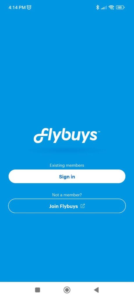 Flybuys NZ Sign in