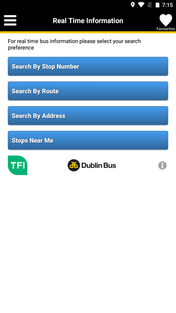 Dublin Bus Homepage