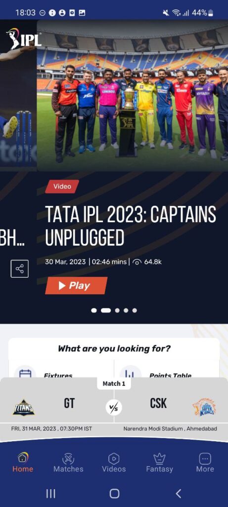 IPL Homepage