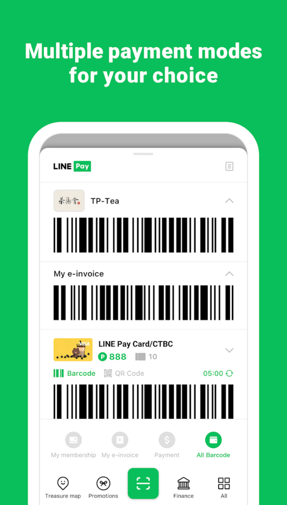 LINE Pay Barcode