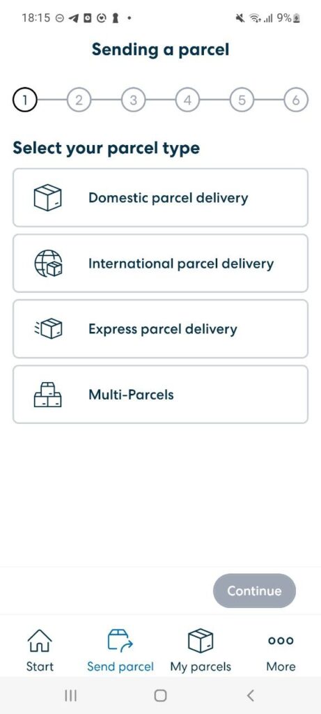 Matkahuolto Paketit Send parcel
