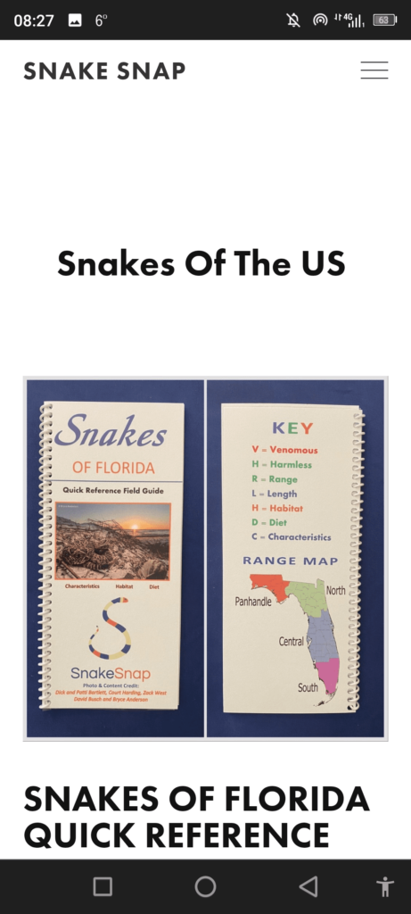 SnakeSnap US snakes