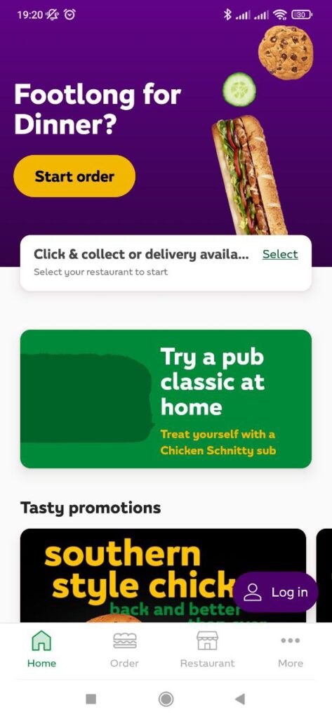 Subway Australia Homepage