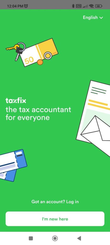 Taxfix Get started