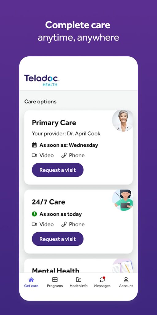 Teladoc Get care