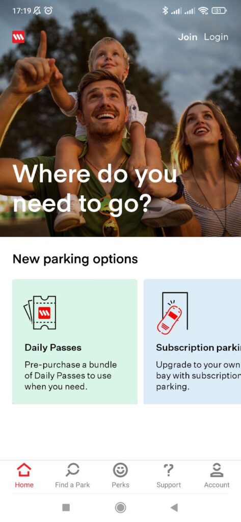 Wilson Parking Homepage
