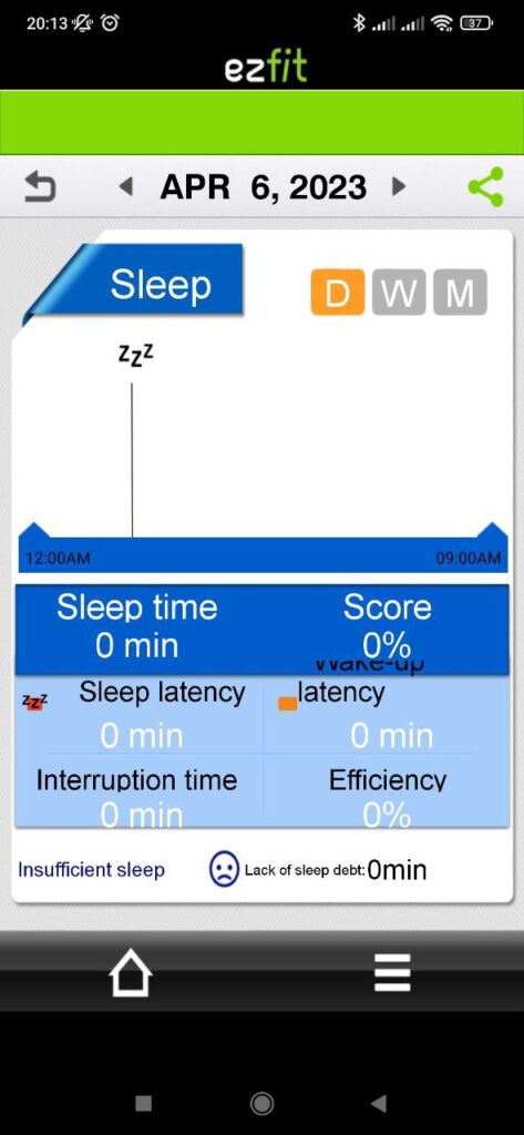 ezfit Sleep tracker