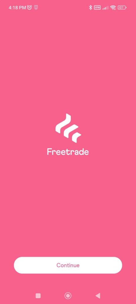 Freetrade Get started