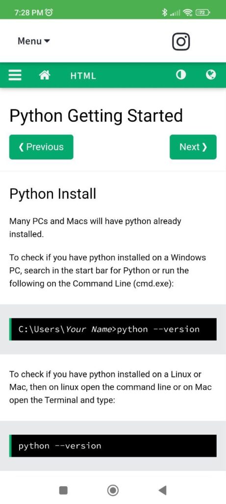 W3schools Python