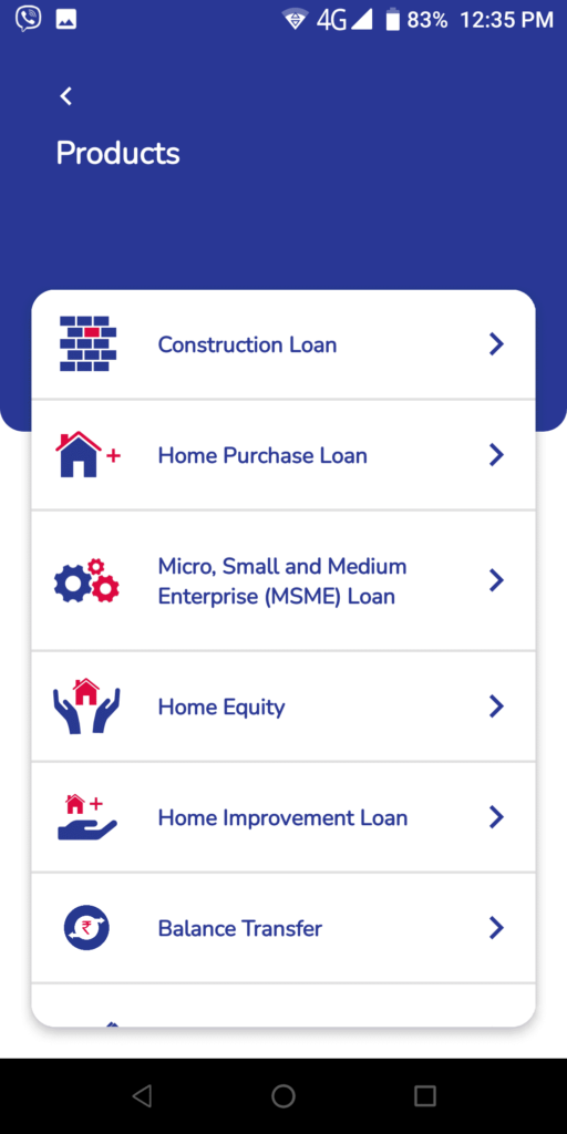 Aavas Loan Products
