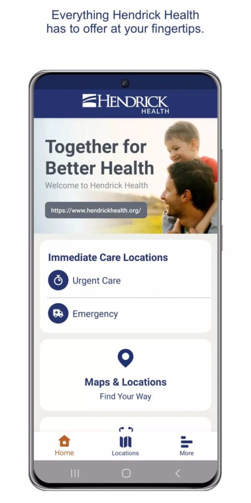 Hendrick Health Homepage