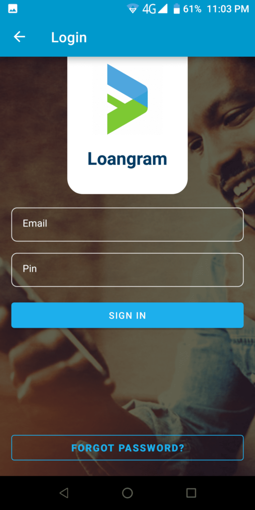 Loangram Sign in