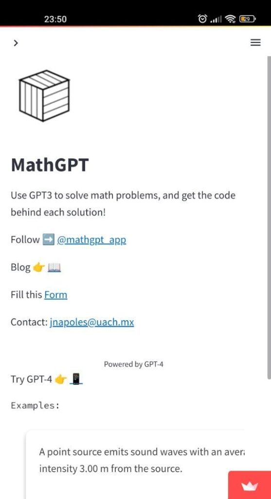 MathGPT Запуск