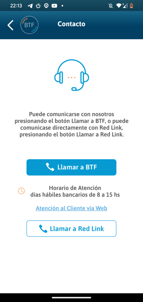 BTF App Contacto