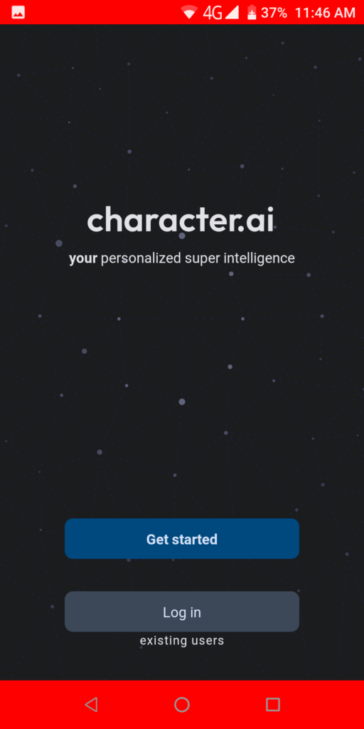 Character AI Get started