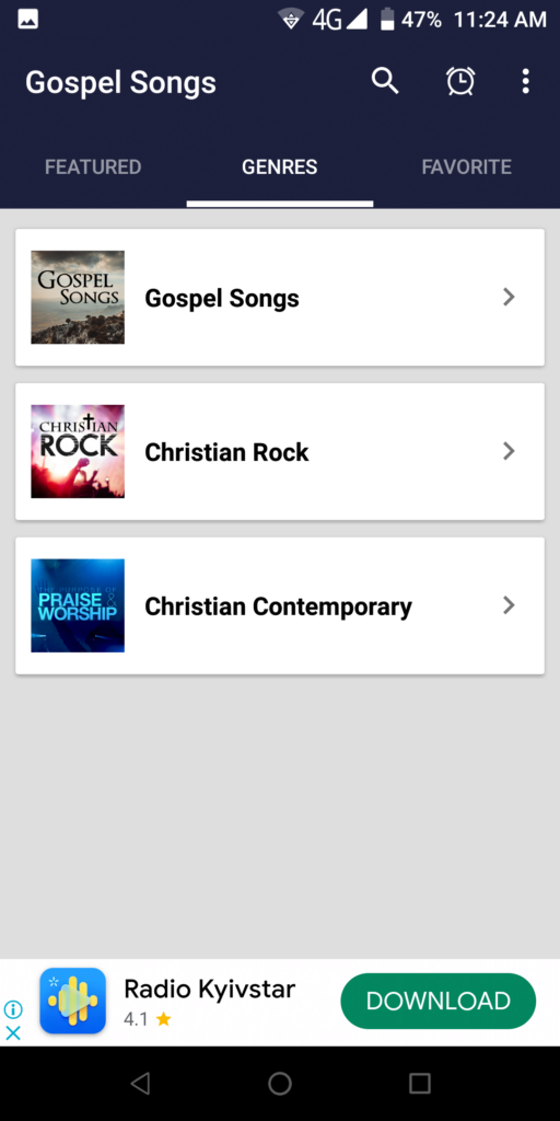 Gospel Songs Genres