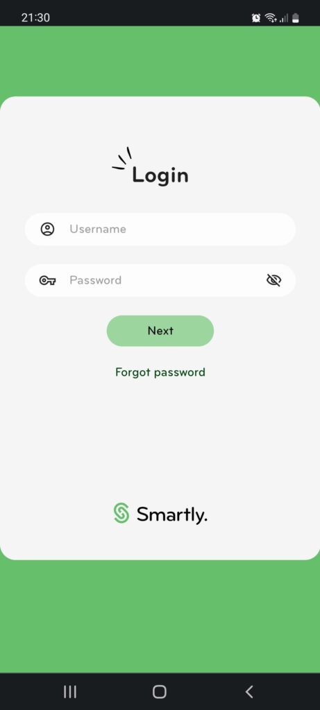 Smartly Log in