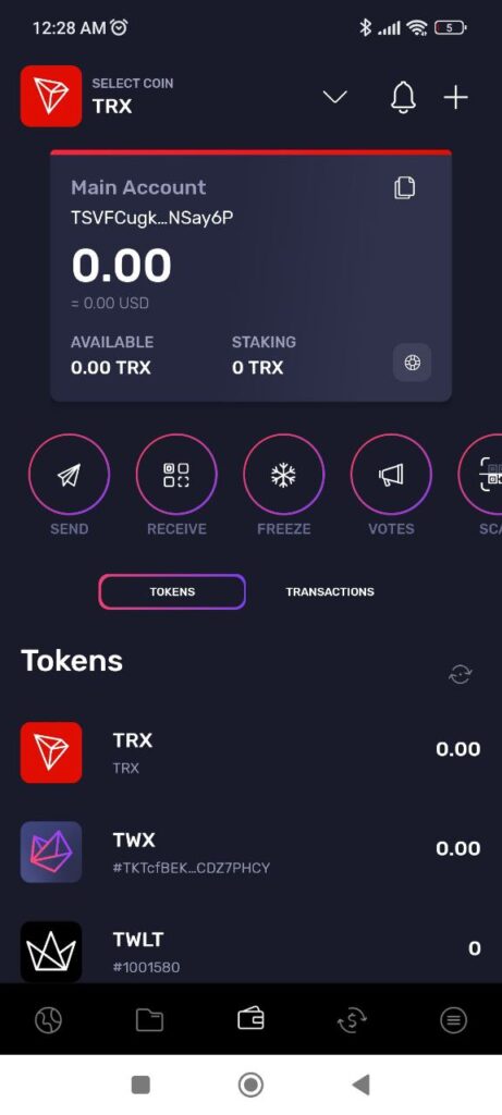 Tron Wallet Balance