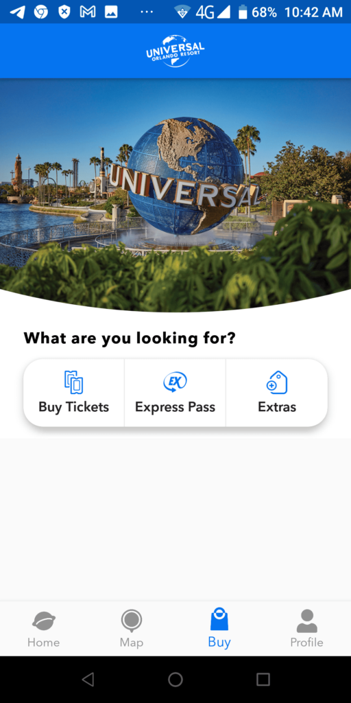 Universal Orlando Resort Buy