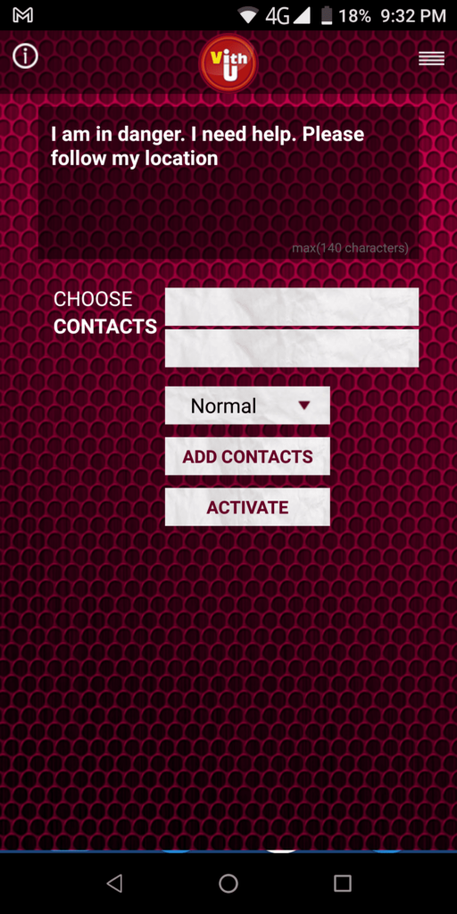 VithU Choose contacts