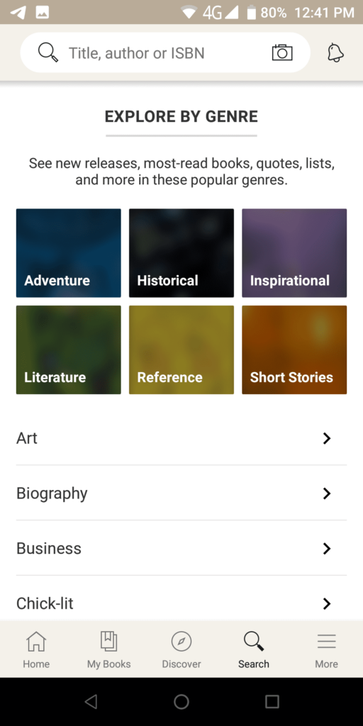 Goodreads Search
