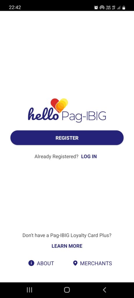 Hello Pag IBIG Register