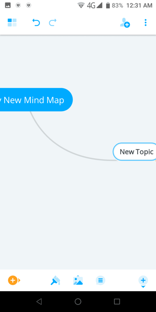 MindMeister New mind map