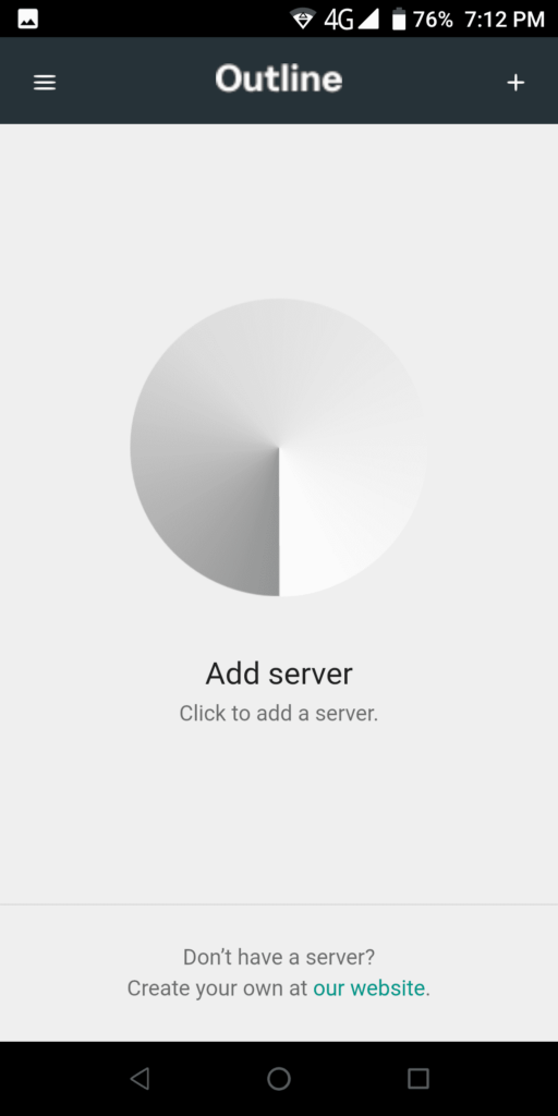 Outline Add server