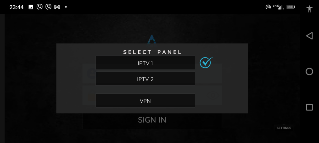 Apollo Group TV Select panel