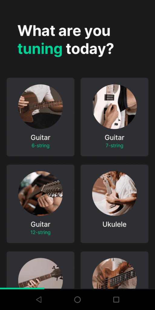 Guitar Tuna Choose