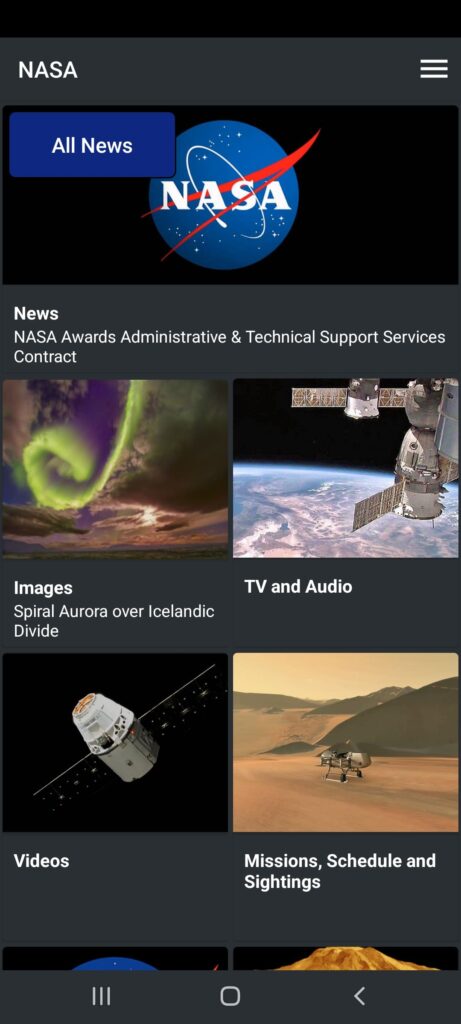 NASA All news