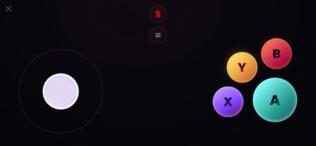 Netflix Game Controller Controls