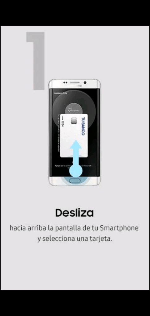 Samsung Pay Desliza