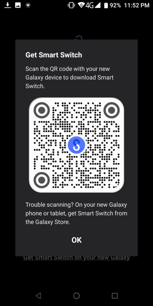 Smart Switch Mobile QR code