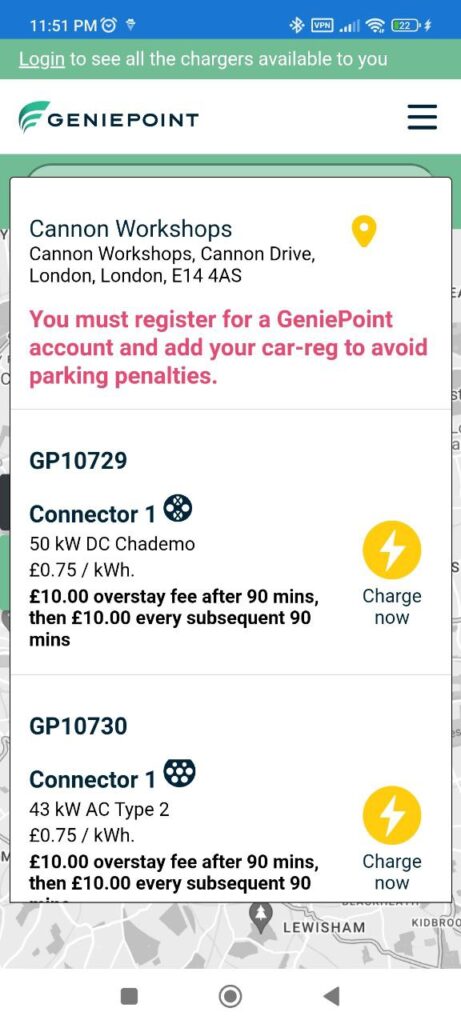 GeniePoint Charging station