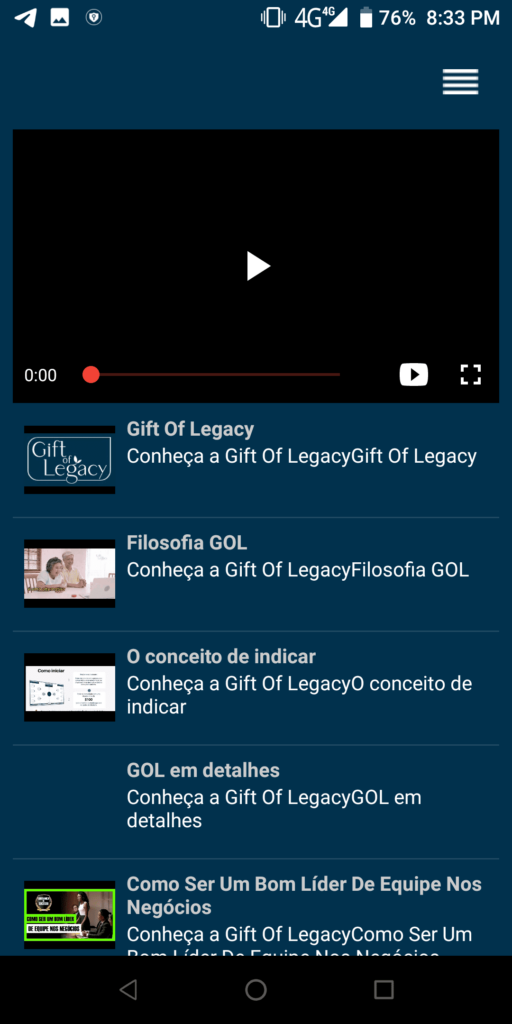 Gift of Legacy Videos
