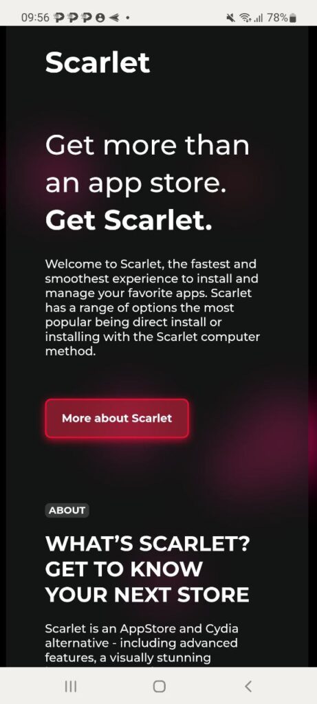Scarlet Homepage