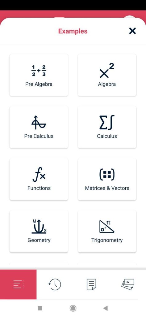 Symbolab Examples