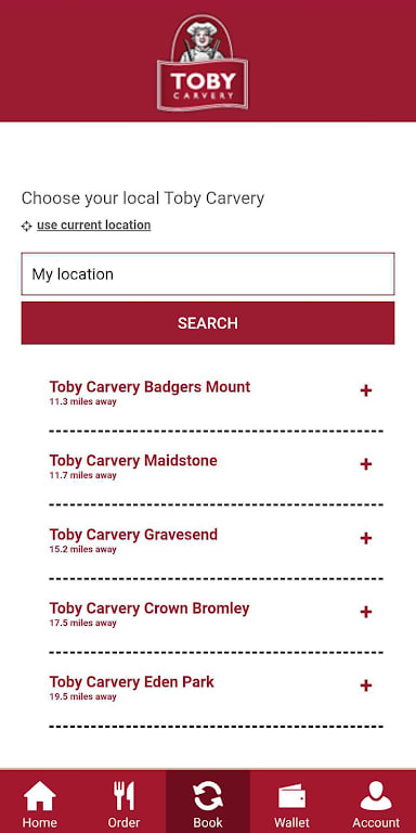 Toby Carvery Book