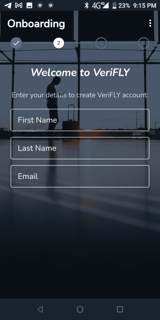 VeriFLY Welcome