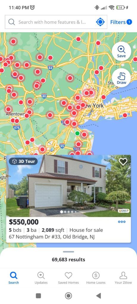 Zillow Map